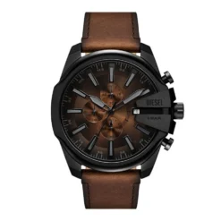 Montre Diesel Mega Chief Slim Marron