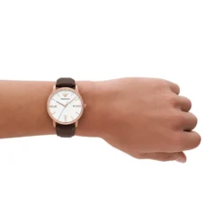 Montre Emporio Armani Blanc