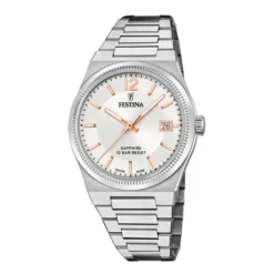 Montre Festina Swiss Made 35 Argenté