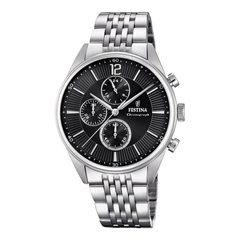 Montre Festina Timeless Chronograph Noir