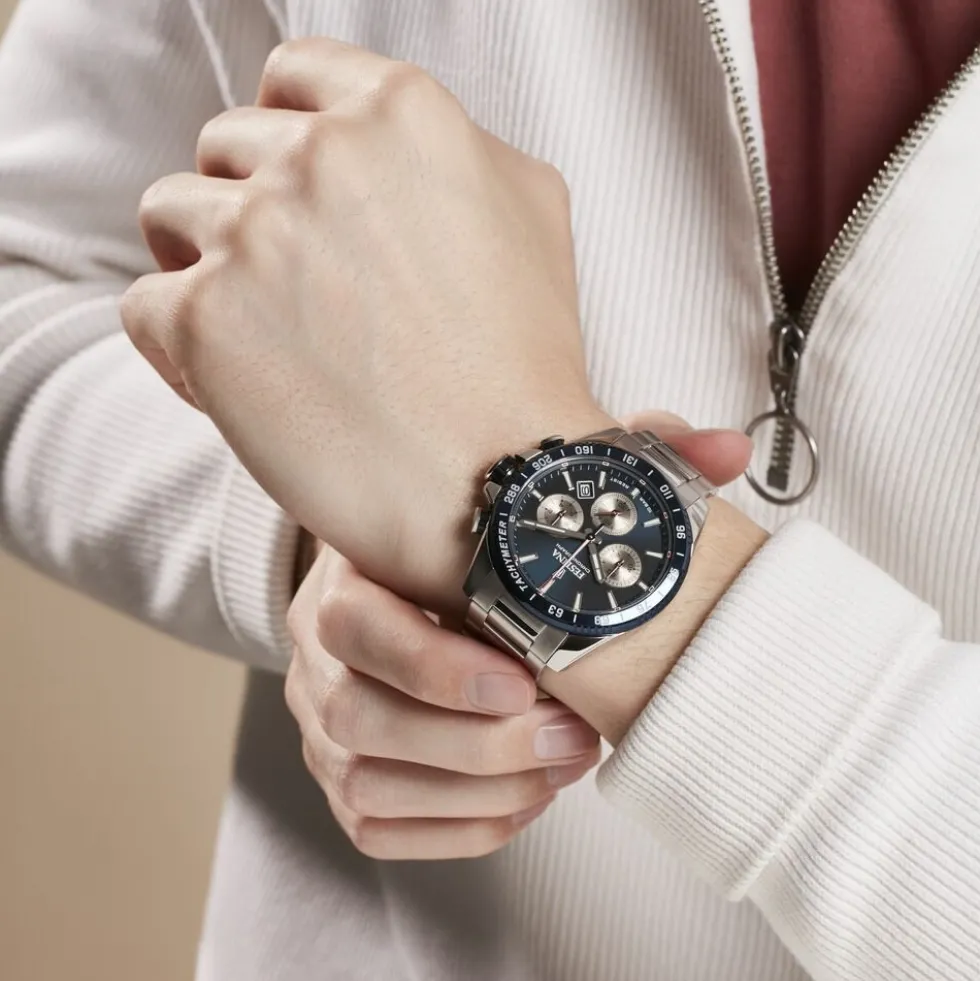 Montre Festina Timeless Chronograph Bleu