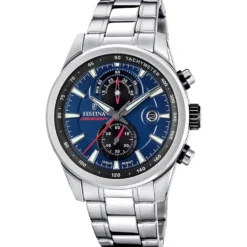 Montre Festina Timeless Chronograph Bleu