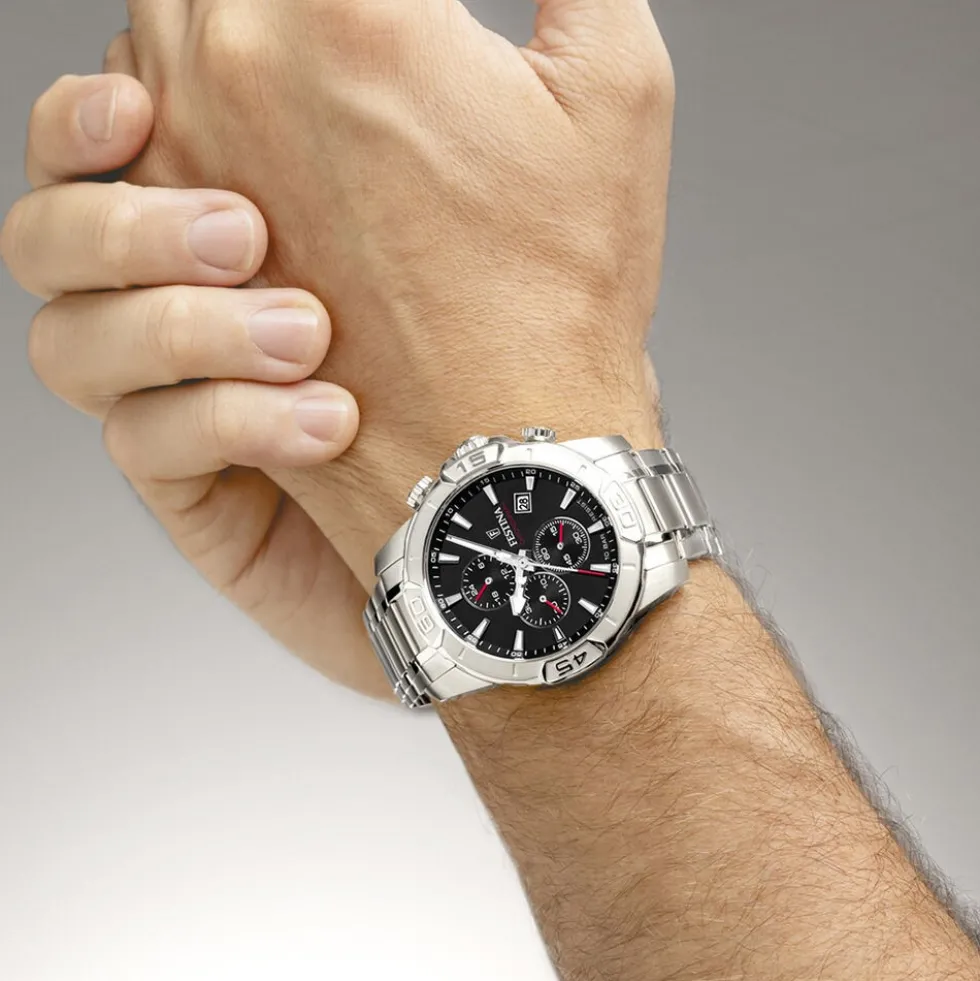 Montre Festina Timeless Chrono 45-3 Noir