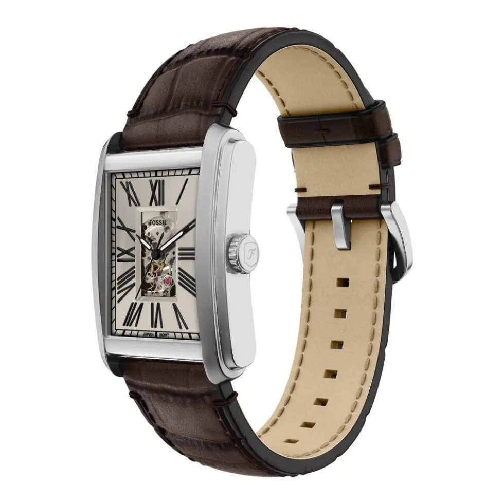 Montre Fossil Carraway Automatic Beige