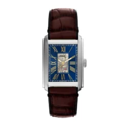 Montre Fossil Carraway Automatic Bleu