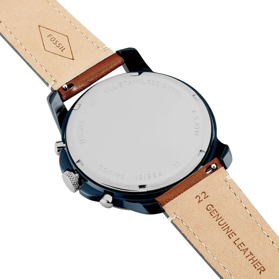 Montre Fossil Grant Bleu