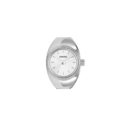 Montre Fossil Watch Ring Blanc