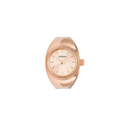 Montre Fossil Watch Ring Rose