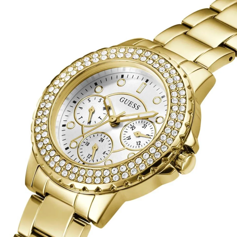 Montre Guess Crown Jewel Blanc