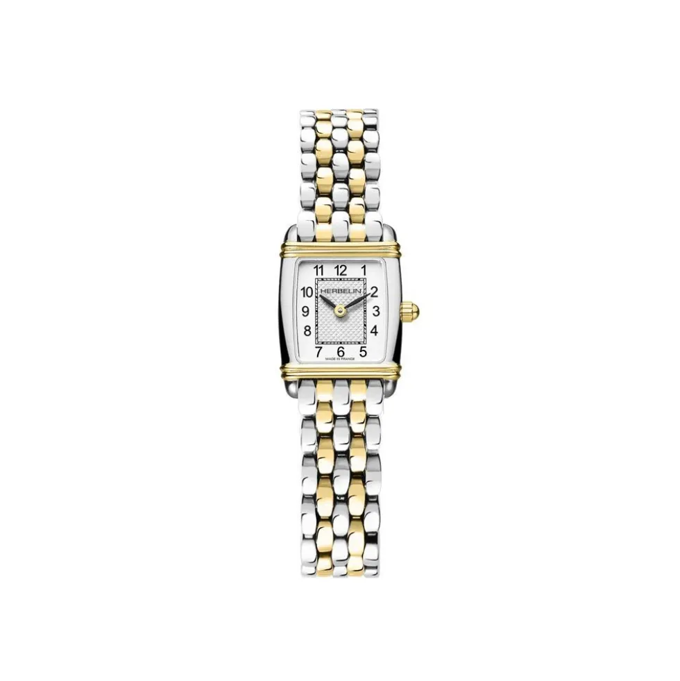 Montre Herbelin Art Deco Argenté