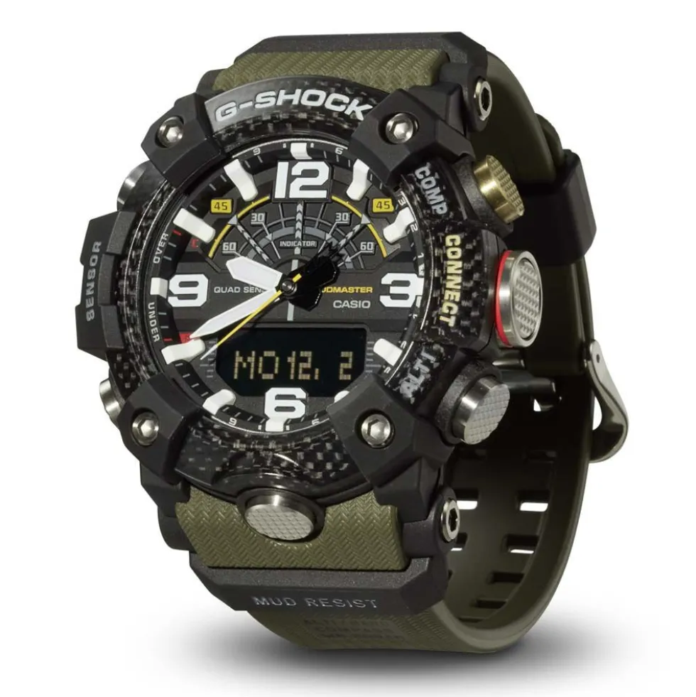 Montre Hybride Casio G-shock Mudmaster Noir