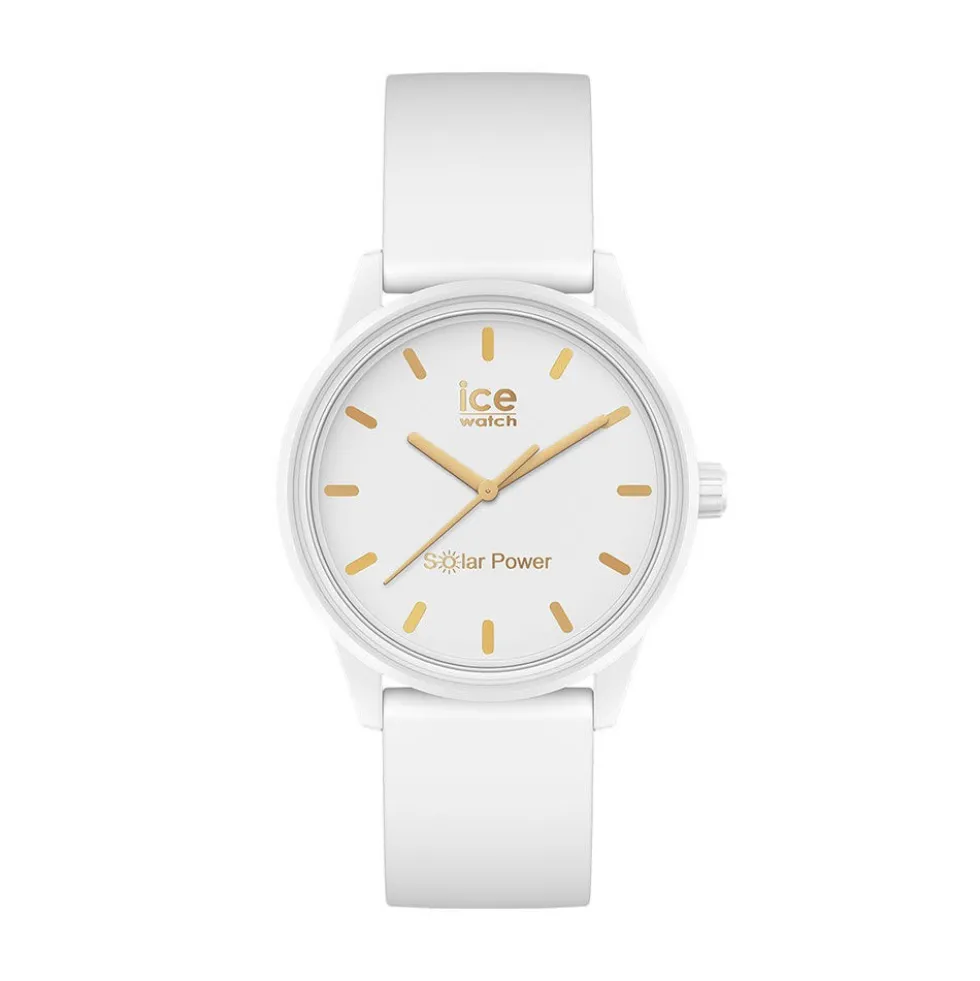 Montre Ice Watch Solar Power Blanc