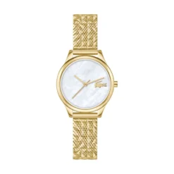 Montre Lacoste Mini Crocodelle Nacre Blanche