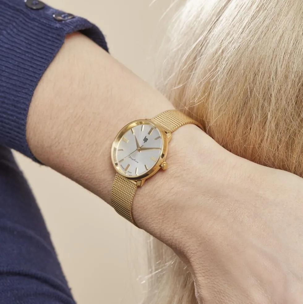 Montre Lip Himalaya Dauphine 29 Doré