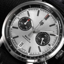 Montre Lip Rallye Meca-Quartz Argenté