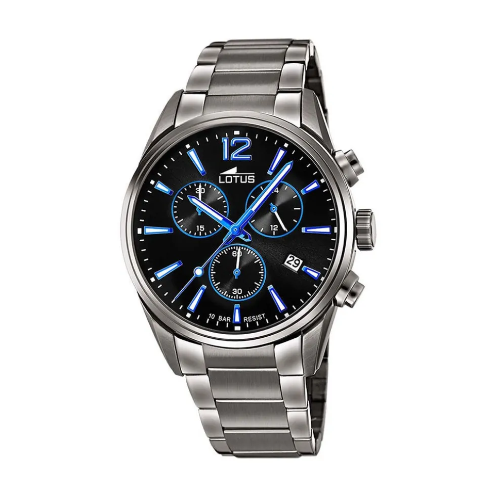 Montre Lotus Chrono Noir