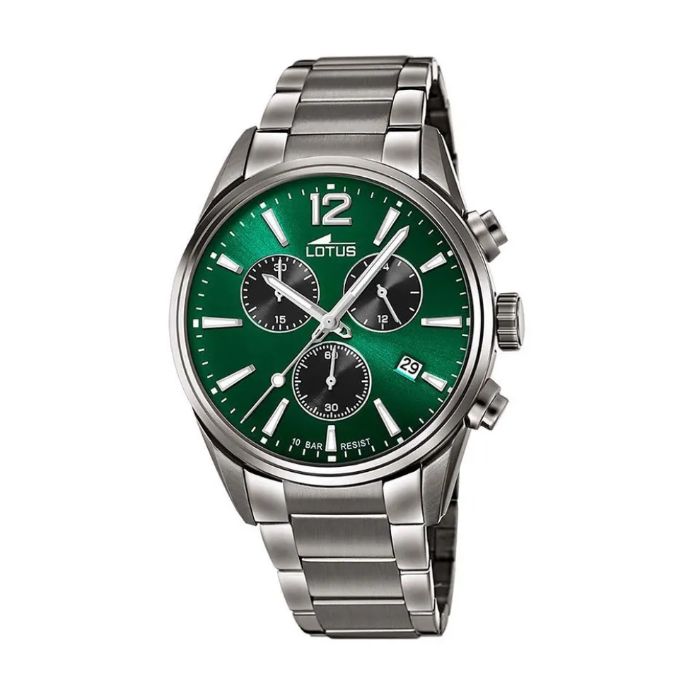 Montre Lotus Chrono Vert