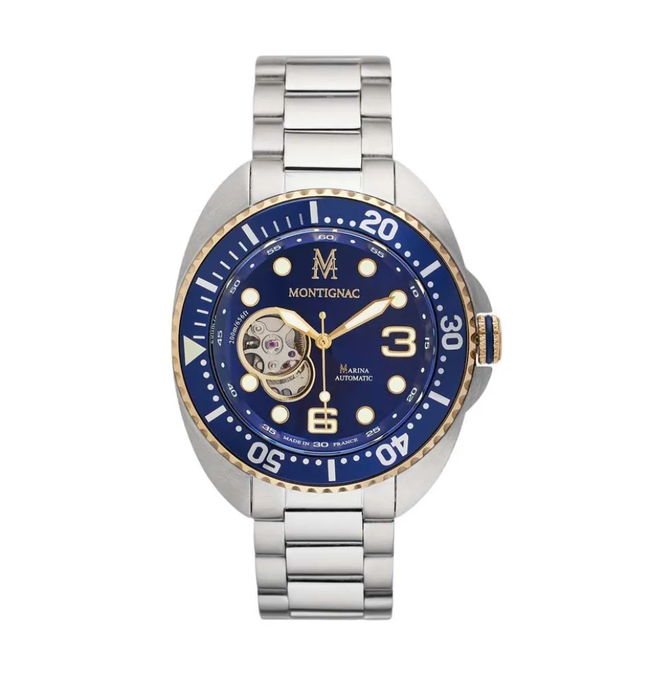Montre Montignac Marina Bleu