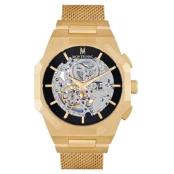 Montre Montignac Octogon Automatique Noir