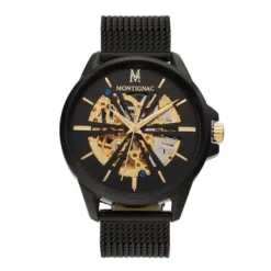 Montre Montignac Round Automatique Noir