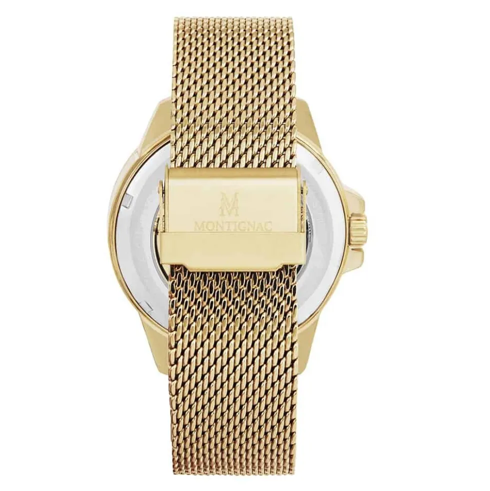 Montre Montignac Round Automatique Noir