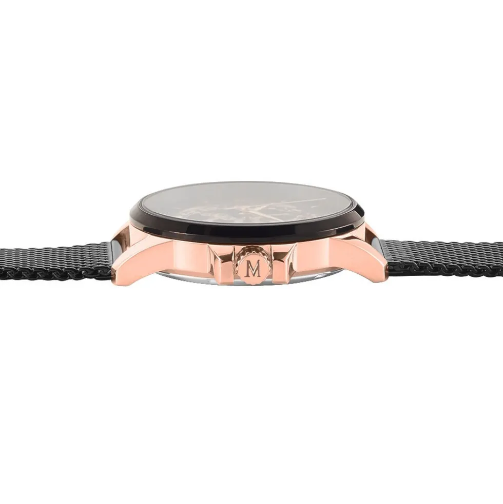 Montre Montignac Round Automatique Noir