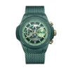 Montre Montignac Round Chrono Vert