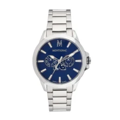 Montre Montignac Round Multifonction Bleu