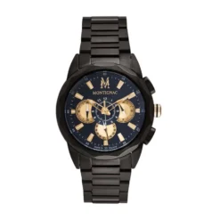 Montre Montignac Round Multifonction Noir