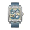 Montre Montignac Square Bleu