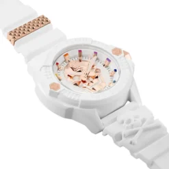 Montre Philipp Plein The Skull Ecoceramic Blanc