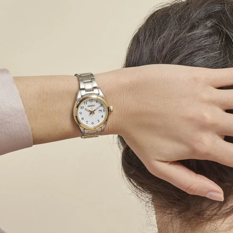 Montre Seiko Classique Blanc