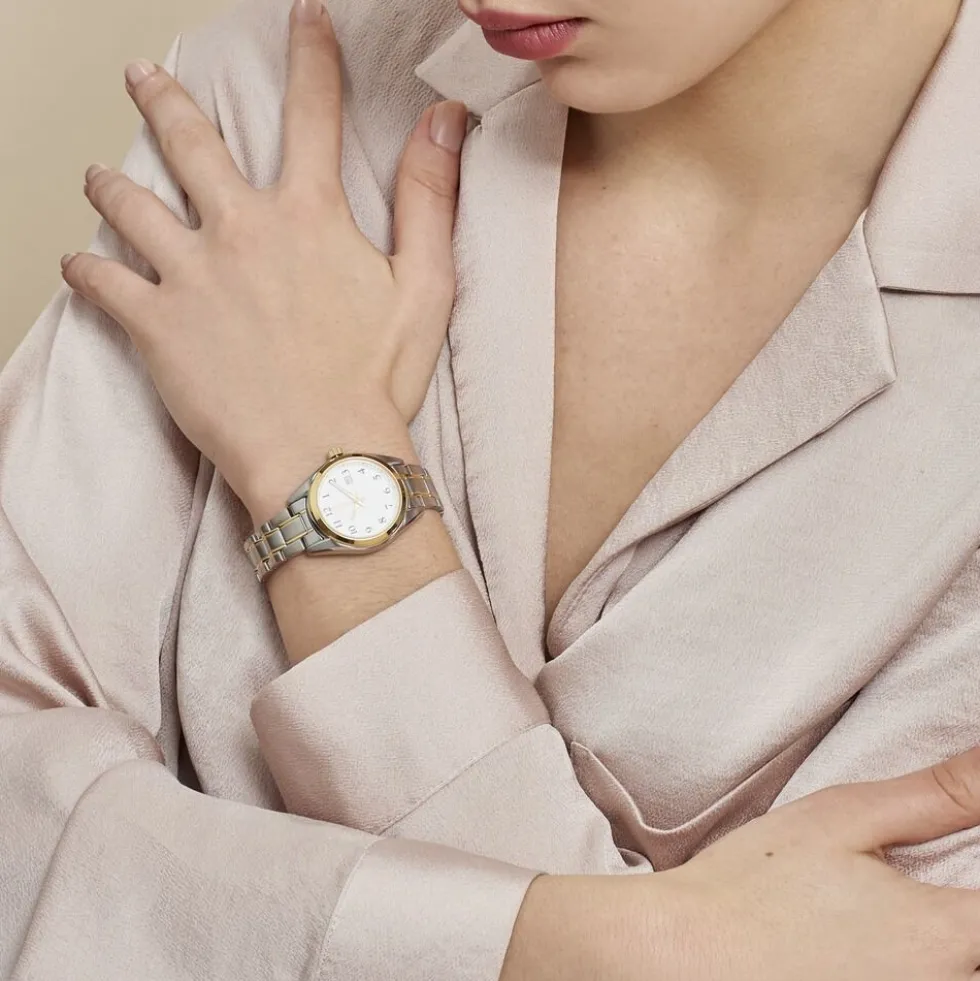 Montre Seiko Classique Blanc