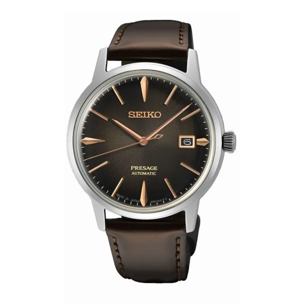 Montre Seiko Presage Cocktail Marron