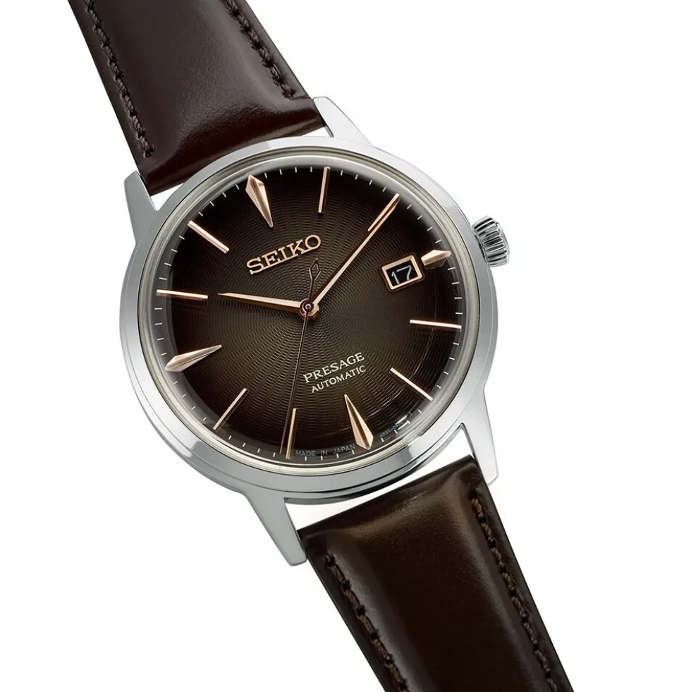 Montre Seiko Presage Cocktail Marron