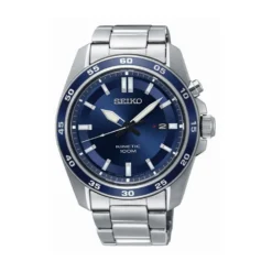 Montre Seiko Sport Kinetic Bleu