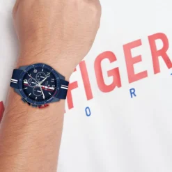 Montre Tommy Hilfiger Bank Bleu
