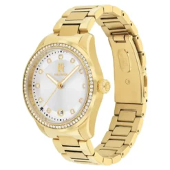 Montre Tommy Hilfiger Th85 Crystals Blanc