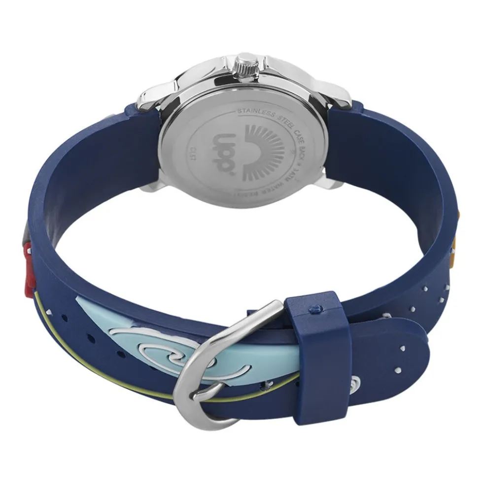 Montre Upp Fuzzy Bleu