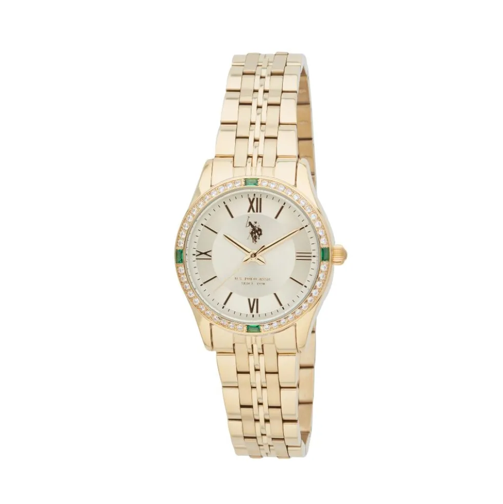 Montre U.S. Polo Giselle Ivoire