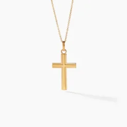 Pendentif Amaelle Croix Or Jaune