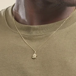 Pendentif Ange Endormi Or Jaune