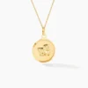 Pendentif Ange Rond Or Jaune
