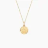 Pendentif Ange Rond Or Jaune