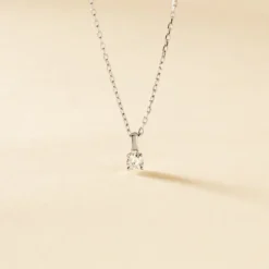 Pendentif Aphrodite Or Blanc Diamant