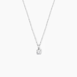 Pendentif Aphrodite Or Blanc Diamant
