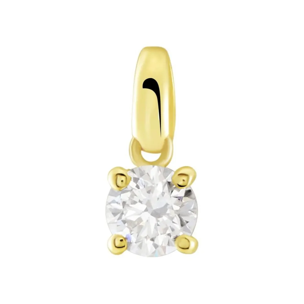 Pendentif Aphrodite Or Jaune Diamant