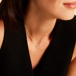 Pendentif Aphrodite Or Jaune Diamant