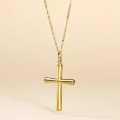 Pendentif Arantxa Croix Or Jaune