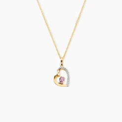 Pendentif Arduinna Or Jaune Améthyste